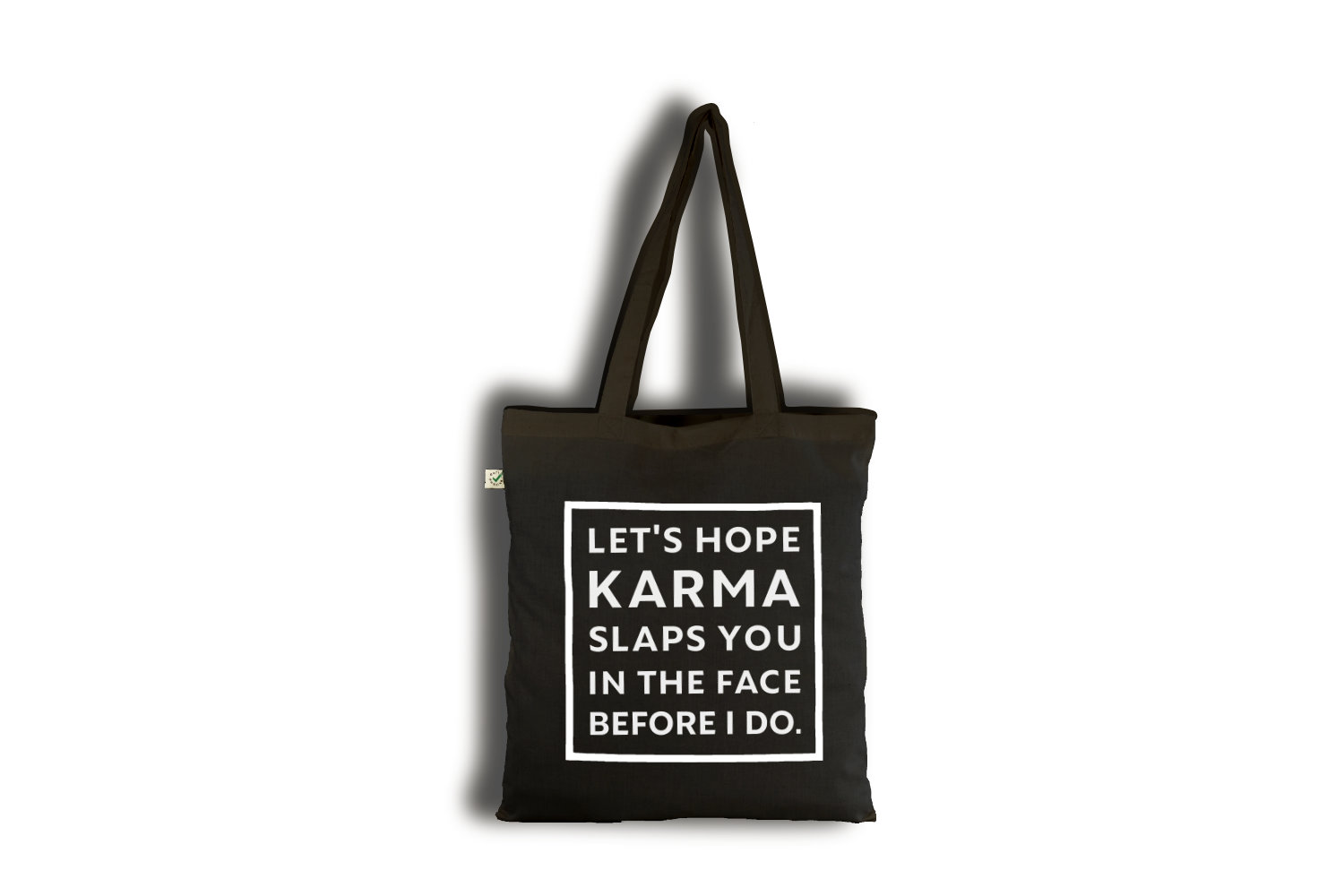 Funny Karma Tote Bag Shady Gifts