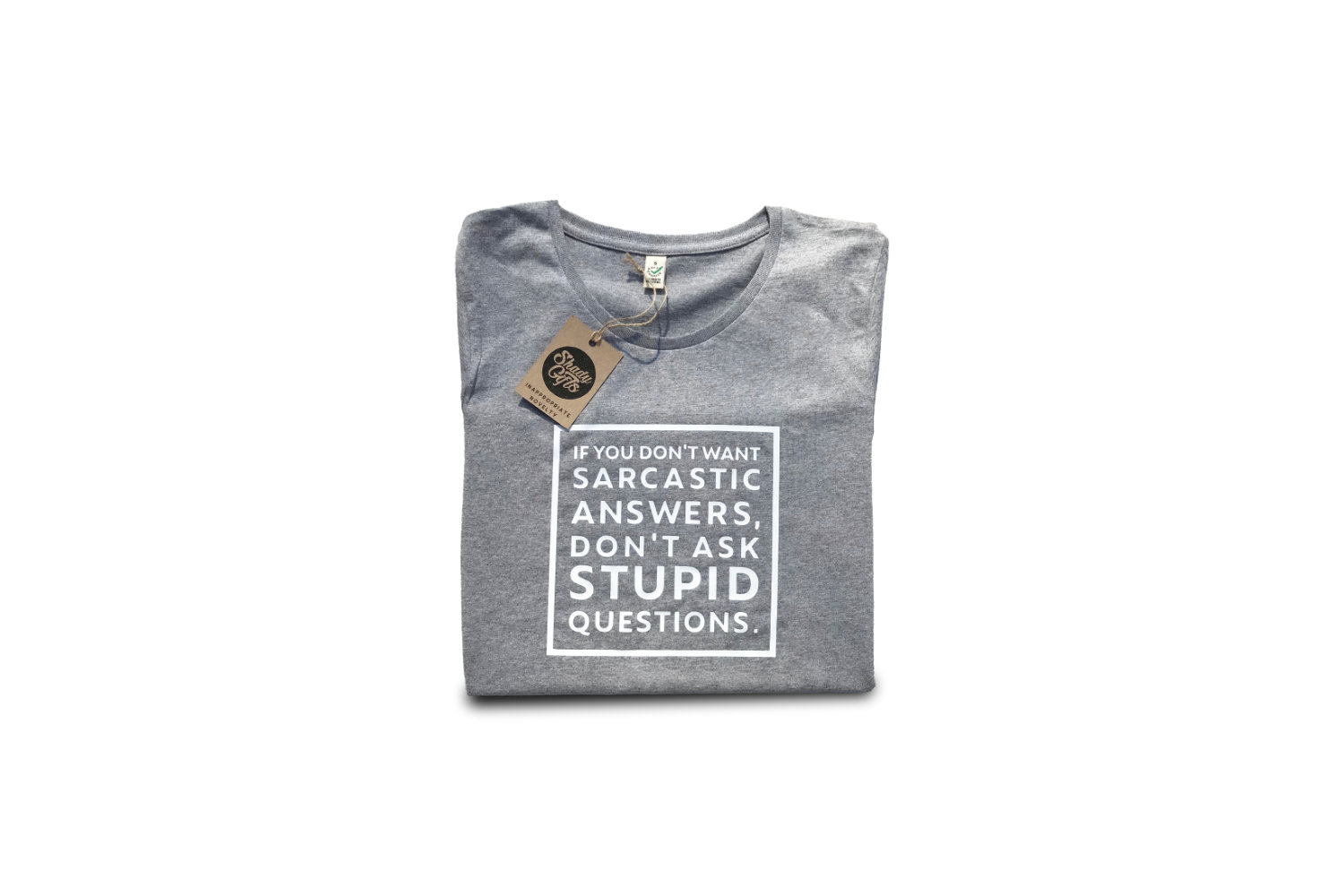 Sarcastic Tee White 3